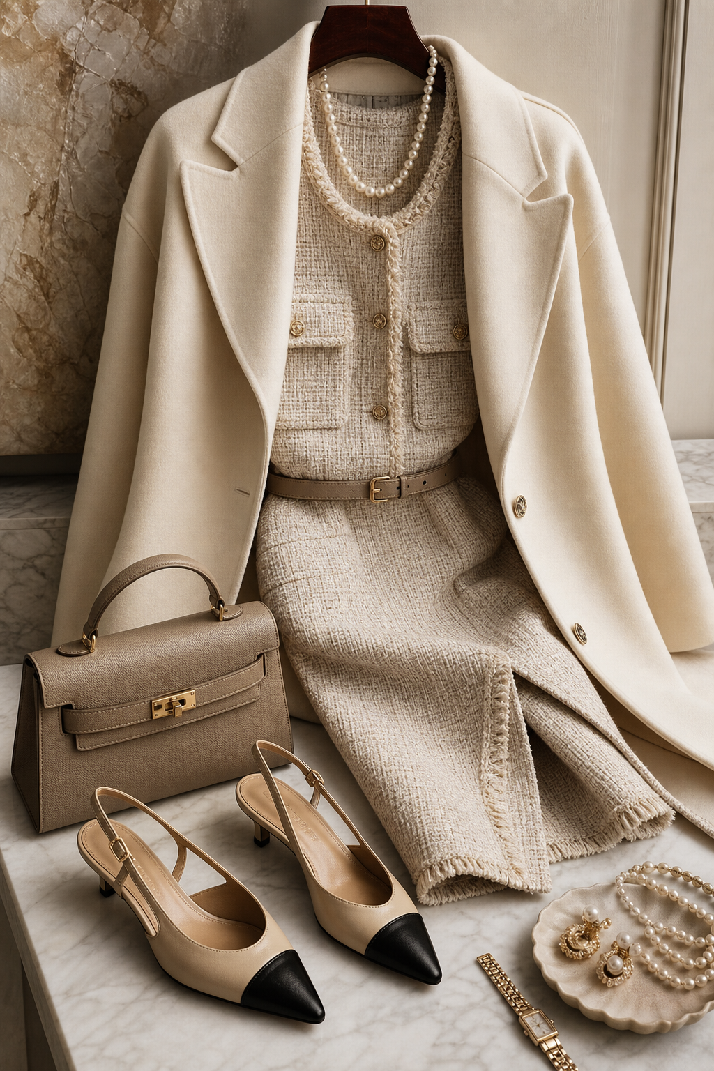 Elegant luxury-inspired clothing